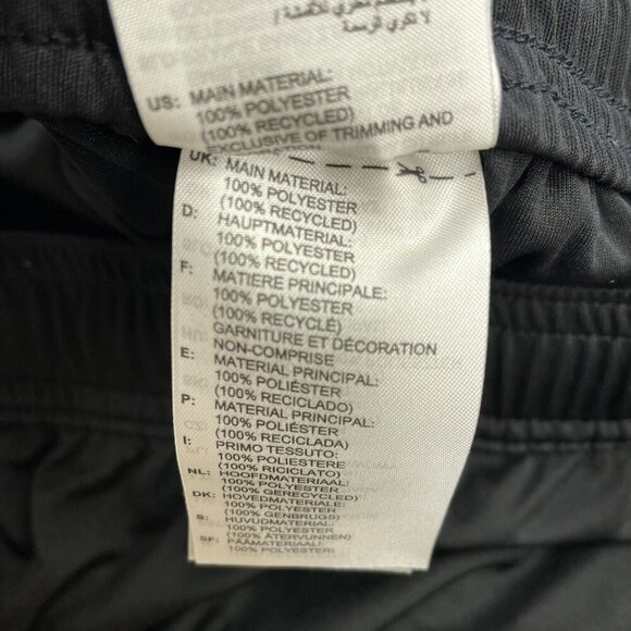 NWOT Adidas Men's XL Black Athletic Shorts With Pockets & Stripes - Picture 5 of 7